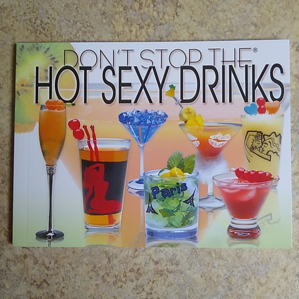 Don't Stop The Hot Sexy Drinks Bartending Book
